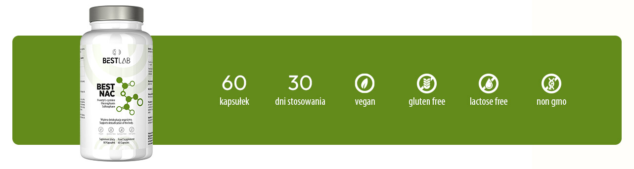 Best NAC – N-acetylocysteina