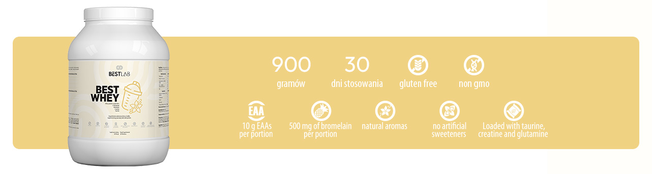 Best Whey – białko serwatkowe