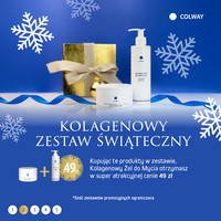 KOLAGENOWY ZESTAW ŚWIĄTECZNY - KOLAGENOWY BALSAM DO CIAŁA + KOLAGENOWY ŻEL DO MYCIA W SUPER CENIE