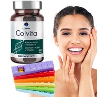 Colvita 60 kaps. Colway  Kolagen Wit E Na Stawy Skórę Włosy Paznokcie +GRATIS