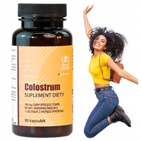 Colostrum - Siara Bydlęca 700 mg + BioPerine (90 kapsułek) Na Odporność Body Empire