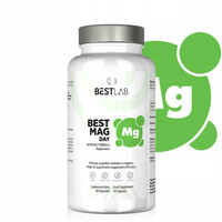 BESTLAB BestMag DAY 60Kaps Magnez Na Zmęczenie Stres Skurcze Nerwy Best Lab