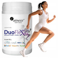 Duoflexin 200 g Aliness, Mocne Stawy i Kości 100% Natural x 200 g proszek