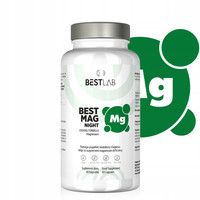 BestMag Night BESTLAB 60Kaps Magnez Na Zmęczenie Stres Skurcze Best Lab